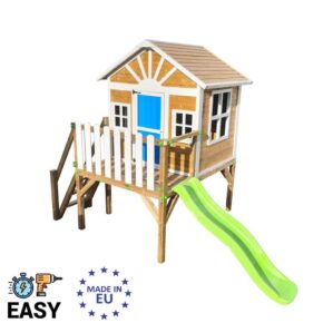 Misaladejuegos Casita elevada Masgames Visby (90 cm altura) madera panelada MA809599X - Imagen 2