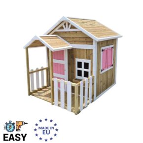 Misaladejuegos Casita infantil Masgames Olden madera panelada MA800590X - Imagen 2