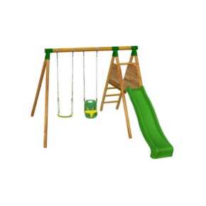 Misaladejuegos Parque infantil Masgames Mauna Loa con asiento de bebé MA700011B