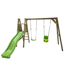Misaladejuegos Parque infantil Masgames Lignum L con asiento de bebé MA700067 - Imagen 2