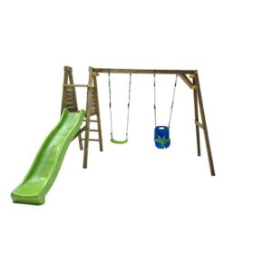Misaladejuegos Parque infantil Masgames Lignum L con asiento de bebé MA700067