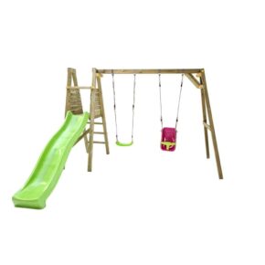 Misaladejuegos Parque infantil Masgames Lignum L con asiento de bebé MA700067 - Imagen 3