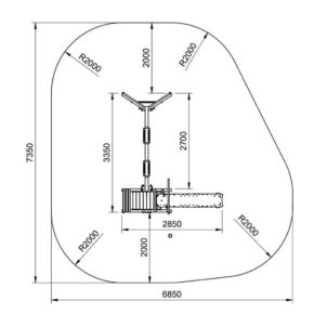 Misaladejuegos Parque infantil Masgames Lignum L con asiento de bebé MA700067 - Imagen 6