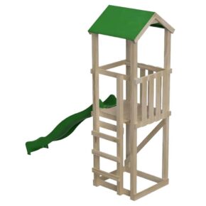 Misaladejuegos Parque infantil Masgames Carlit L con techo de lona MA700260