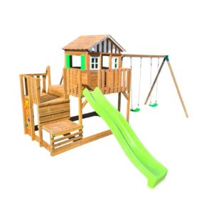 Misaladejuegos Parque infantil Masgames Siracusa XL con columpio doble MA700442X