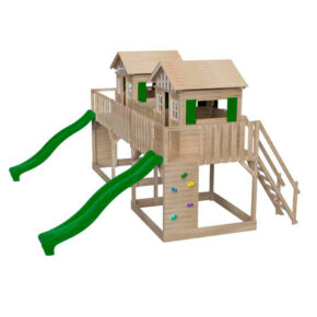 Misaladejuegos Parque infantil Masgames Superpop XL con 2 toboganes MA700460 - Imagen 2