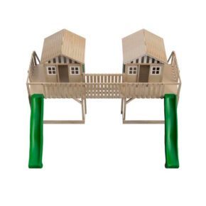 Misaladejuegos Parque infantil Masgames Superpop XL con 2 toboganes MA700460 - Imagen 3