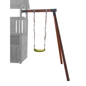 Misaladejuegos Columpio individual apoyado para parque Infantil 1,20 alto MA700140