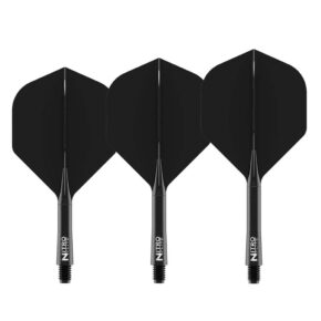 Misaladejuegos Plumas Red Dragon Nitro Flite System Black NO2 Medium X1004 - Imagen 2