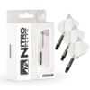 Misaladejuegos Plumas Red Dragon Nitro Flite System Black Clear NO2 Intermediate X0988 - Imagen 3