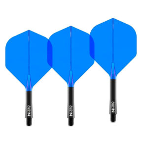 Misaladejuegos Plumas Red Dragon Nitro Flite System Black Blue NO2 Medium X0983 - Imagen 2