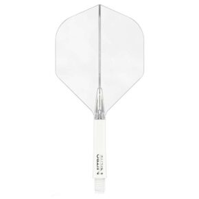 Misaladejuegos Plumas Red Dragon Nitro Flite System White Clear NO2 Intermediate X0979