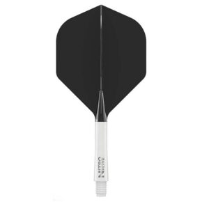 Misaladejuegos Plumas Red Dragon Nitro Flite System White Black NO2 Medium X0971