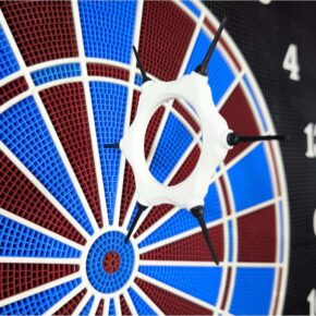 Misaladejuegos Juego de 3 Shuriken Negro + 50 puntas Keypoint 2BA + llave para substituir las puntas 70006B - Imagen 3