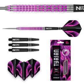 Misaladejuegos Dardos Red Dragon Tyrian Purple Steel 90% 22gr RDD2807 - Imagen 4