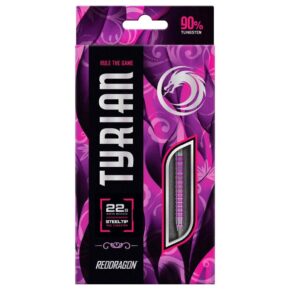 Misaladejuegos Dardos Red Dragon Tyrian Purple Steel 90% 22gr RDD2807 - Imagen 6