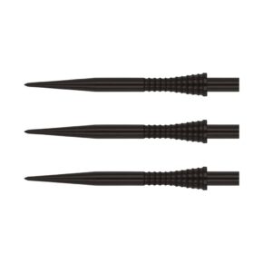 Misaladejuegos Puntas Red Dragon Raptor GT Gripped Points Negro 35mm X0673 - Imagen 2