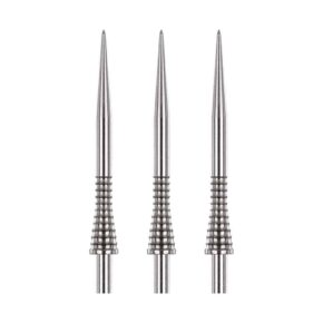 Misaladejuegos Puntas Red Dragon Silver Effect Raptor GT Gripped Points 38mm X0854 - Imagen 3