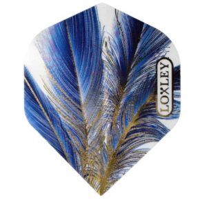 Misaladejuegos Plumas Loxley Feather Blue Oro No2 Standard