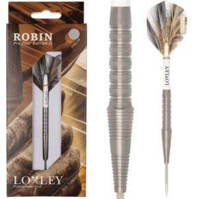 Misaladejuegos Dardos Loxley Darts Robin Pro Tour Model 2 90% 24g Punta Acero