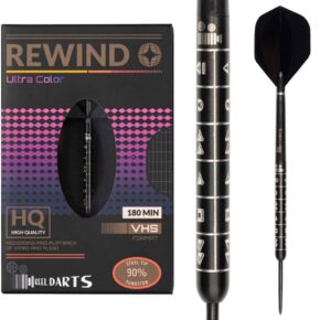 Misaladejuegos Dardos Reel Darts Rewind 90% 22g Punta Acero