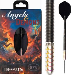 Misaladejuegos Dardos Reel Darts Angels Demons 97% 23g Punta Acero