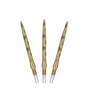 Misaladejuegos Puntas Target Darts Swiss Point Storm Onyx Gold 35mm 340134 - Imagen 2