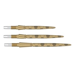 Misaladejuegos Puntas Target Darts Swiss Point Storm Onyx Gold 35mm 340134 - Imagen 3