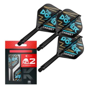 Misaladejuegos Plumas Target K-Flex No.2 Standard Medium Phil Taylor The Power 410146 - Imagen 2