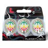 Misaladejuegos Plumas Champagne L-Style L1Pro Standard Deta Hedman v4 Clear White F31050 - Imagen 2