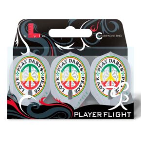 Misaladejuegos Plumas Champagne L-Style L1Pro Standard Deta Hedman v4 Clear White F31050 - Imagen 2