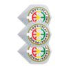 Misaladejuegos Plumas Champagne L-Style L1Pro Standard Deta Hedman v4 Clear White F31050 - Imagen 3
