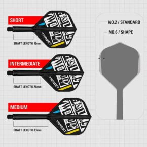 Misaladejuegos Plumas Target K-Flex No.2 Standard Medium Chris Dobey Hollywood - Imagen 3