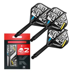 Misaladejuegos Plumas Target K-Flex No.2 Standard Short Chris Dobey Hollywood - Imagen 2