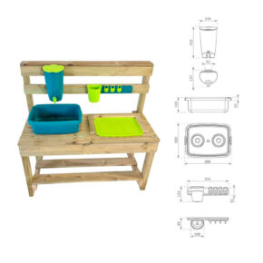 Misaladejuegos Cocina infantil para exterior Masgames Candy MA600599 - Imagen 6