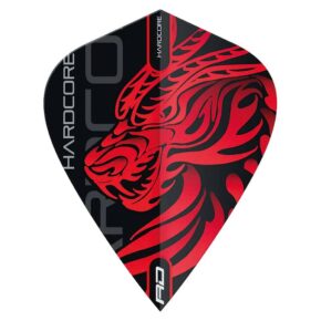 Misaladejuegos Plumas Flights Red Dragon Jonny Clayton Dragon Hardcore Kite TF6500