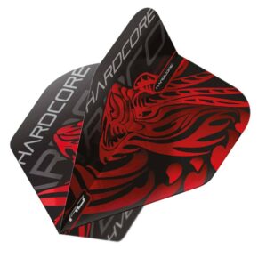 Misaladejuegos Plumas Flights Red Dragon Jonny Clayton Dragon Hardcore Standard TF6537 - Imagen 2