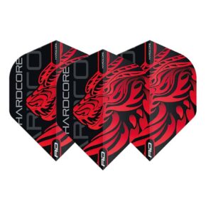 Misaladejuegos Plumas Flights Red Dragon Jonny Clayton Dragon Hardcore Standard TF6537 - Imagen 3