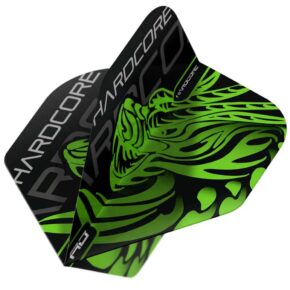 Misaladejuegos Plumas Flights Red Dragon Jonny Clayton Green Dragon Hardcore Standard TF6581 - Imagen 2