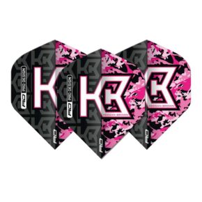Misaladejuegos Plumas Flights Red Dragon Keegan Brown Hardcore Standard TF8170 - Imagen 3