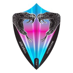 Misaladejuegos Plumas Flights Red Dragon Snakebite Pink & Blue Hardcore Freestyle TF6691