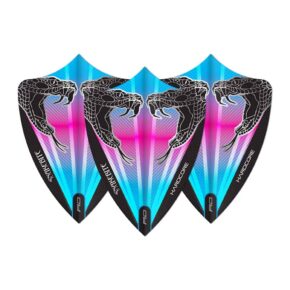 Misaladejuegos Plumas Flights Red Dragon Snakebite Pink & Blue Hardcore Freestyle TF6691 - Imagen 3
