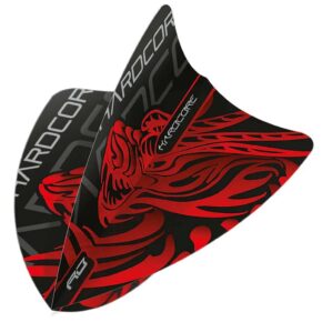 Misaladejuegos Plumas Flights Red Dragon Jonny Clayton Dragon Hardcore Freestyle TF6693 - Imagen 2