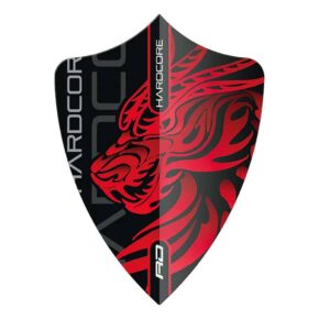 Misaladejuegos Plumas Flights Red Dragon Jonny Clayton Dragon Hardcore Freestyle TF6693