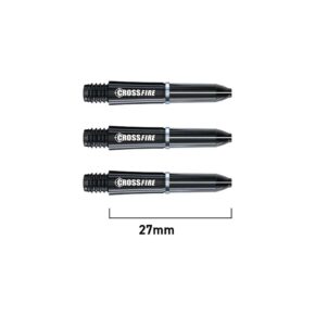 Misaladejuegos Cañas Red Dragon Shaft Crossfire Carbon Fibre Negro Ex-Short 27mm TC175 - Imagen 3