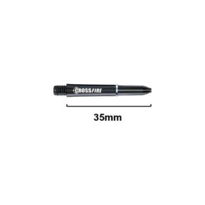 Misaladejuegos Cañas Red Dragon Shaft Crossfire Carbon Fibre Negro Short 35mm TC176 - Imagen 2