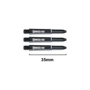 Misaladejuegos Cañas Red Dragon Shaft Crossfire Carbon Fibre Negro Short 35mm TC176 - Imagen 3