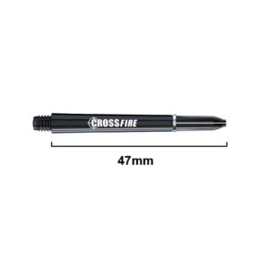 Misaladejuegos Cañas Red Dragon Shaft Crossfire Carbon Fibre Negro Medium 47mm TC177 - Imagen 2