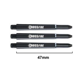 Misaladejuegos Cañas Red Dragon Shaft Crossfire Carbon Fibre Negro Medium 47mm TC177 - Imagen 3