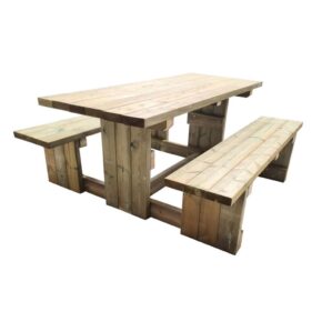 Misaladejuegos Mesa de picnic de madera Masgames Canet MA500042